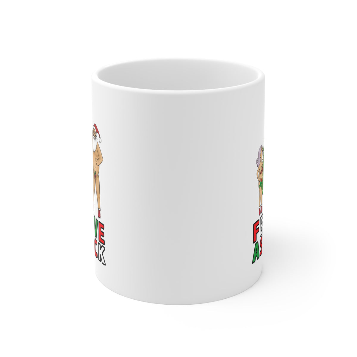 Festive As F*** Christmas Mug