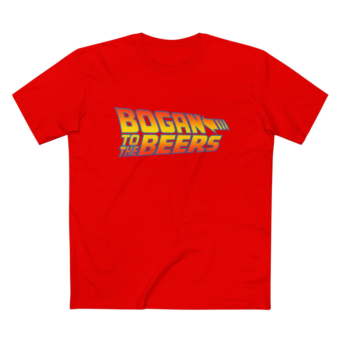 Bogan to the Beers Tee – Back to the Future Parody Tee