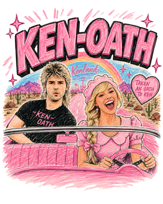 Ken-Oath Oversized Boxed Tee - Unisex