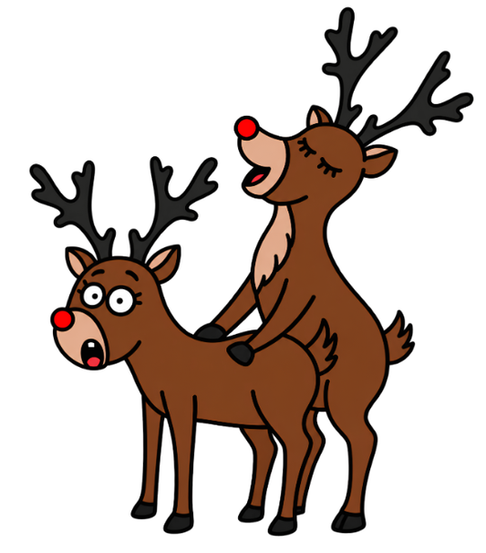 Reindeer Games – Definitely Not a Silent Night - Mug