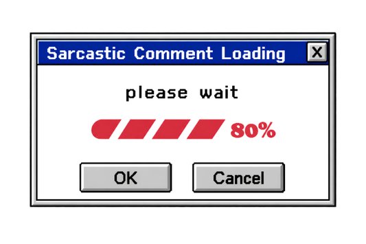 Sarcastic Comment Loading T-Shirt – Funny Progress Bar Tee for Sarcastic Adults