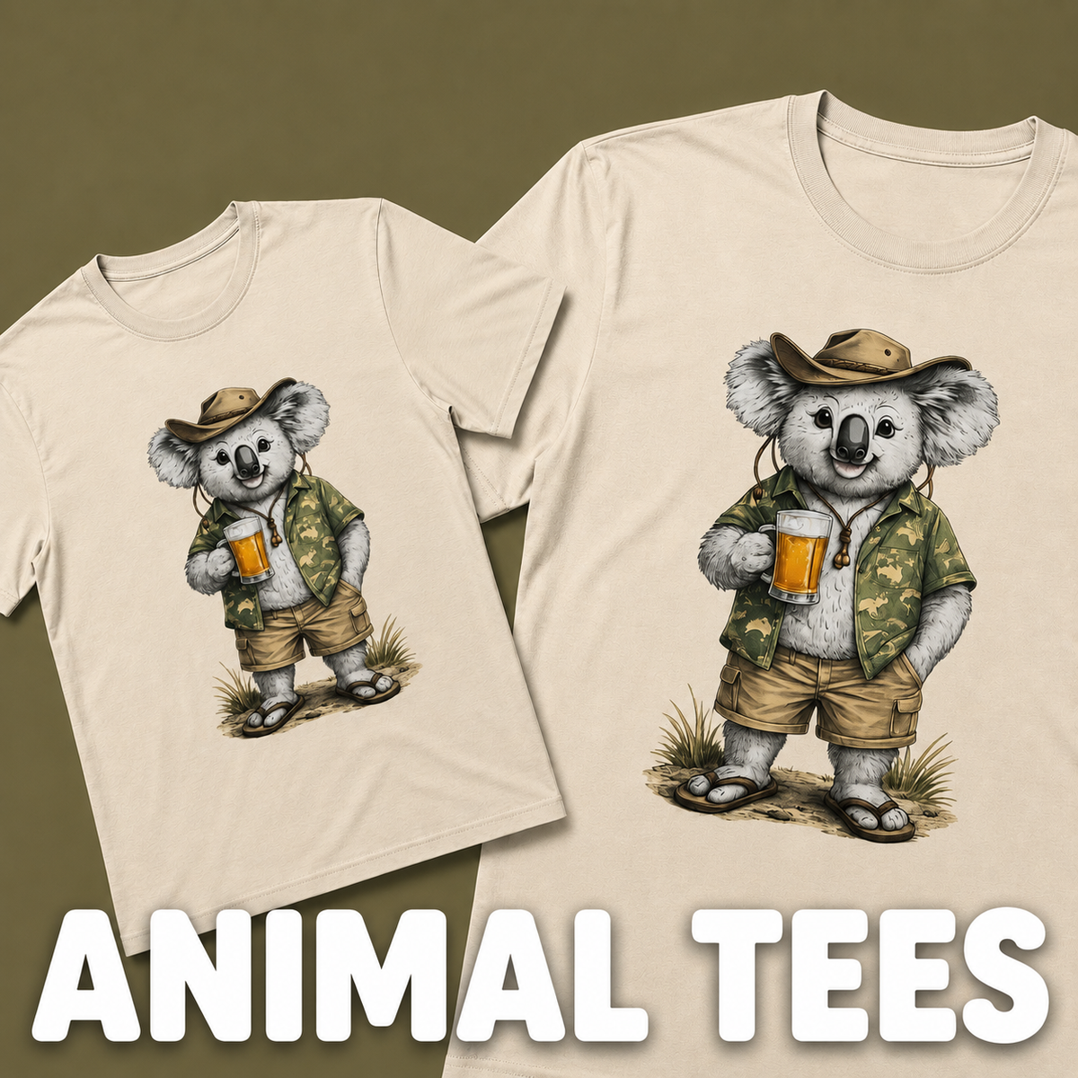 Aussie Animals Tees