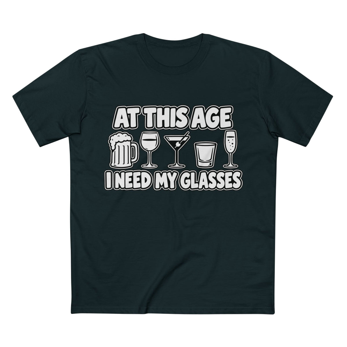 At This Age I Need My Glasses Tee - Men's