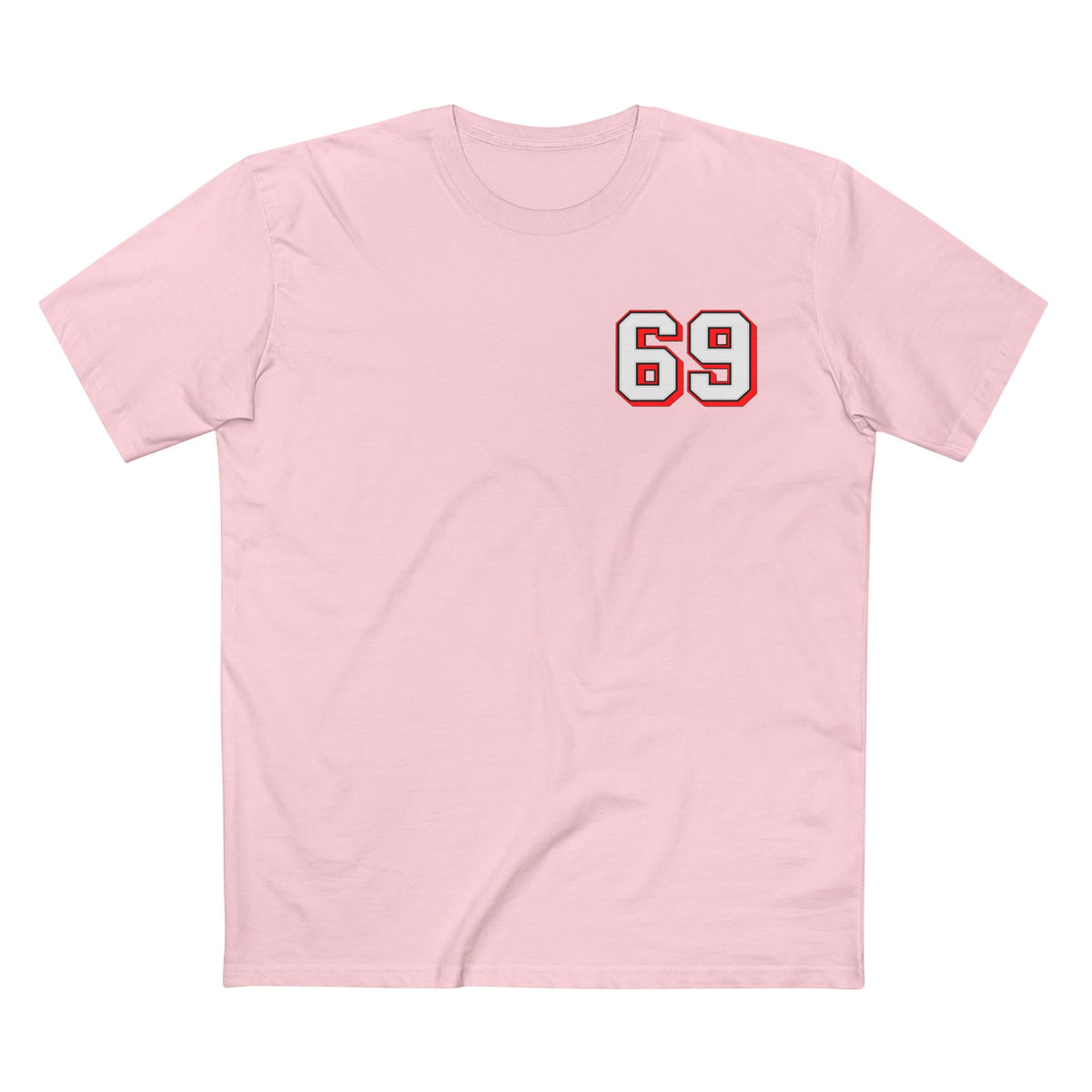 69 Because F*** 67 Front and Back Print - Men's