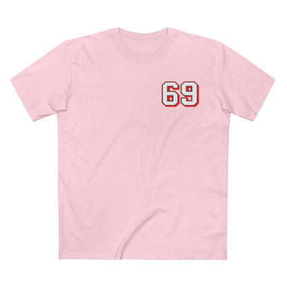 69 Because F*** 67 Front and Back Print - Men's