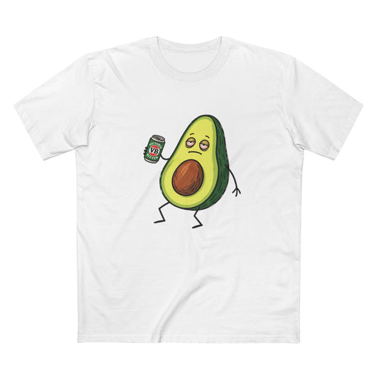 The "Smashed Avo" – Funny Drunk Avocado Graphic T-Shirt