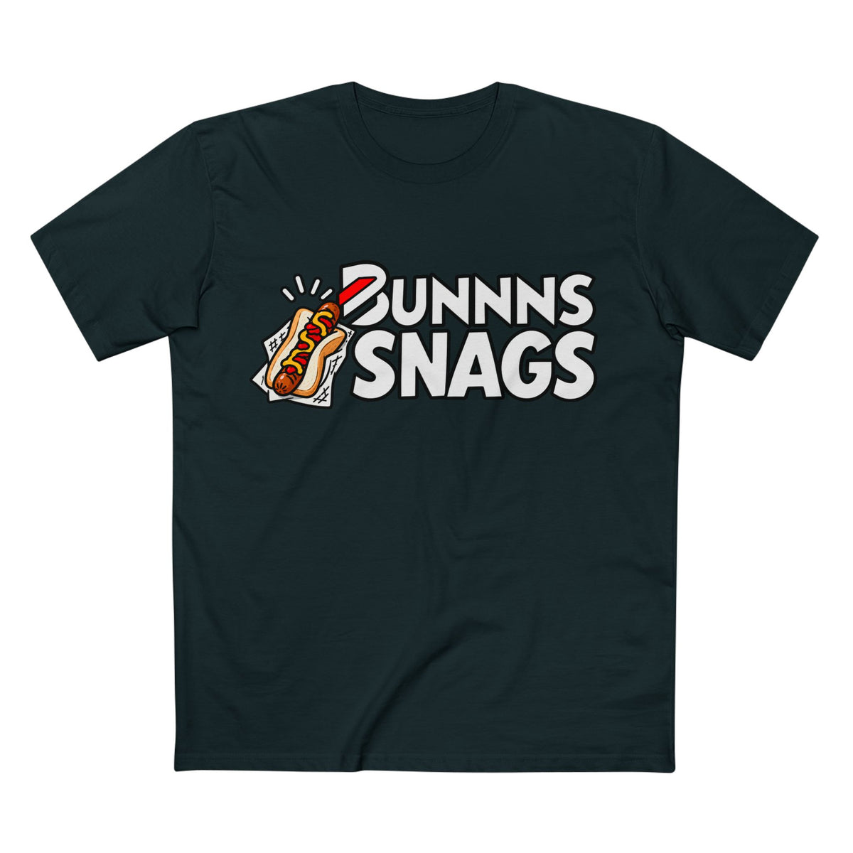 Bunnns Snags T-Shirt — Funny Bunnings Snag Graphic Tee
