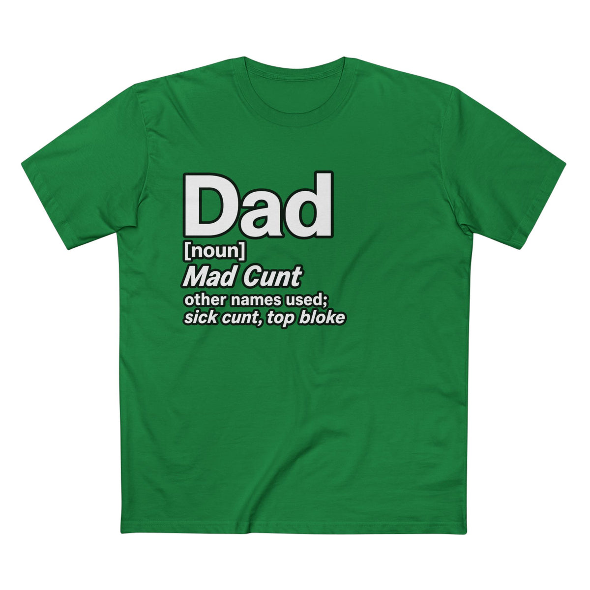 Dad Definition — Funny Dad Gift for Father’s Day Men's Tee