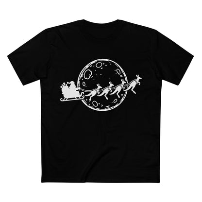 Santa's Roos Christmas Tee - Men's