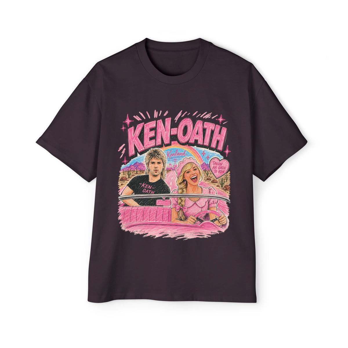 Ken-Oath Oversized Boxed Tee - Unisex