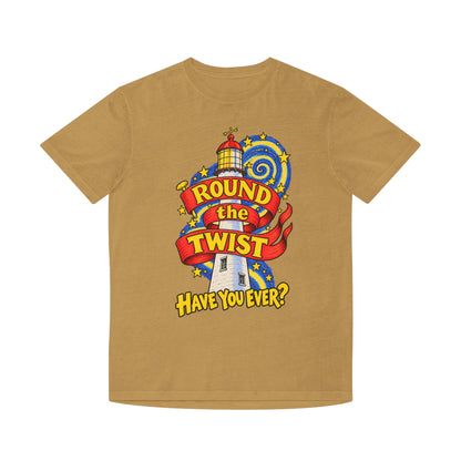 Round the Twist Vintage Faded T‑Shirt — “Have You Ever?” - Unisex