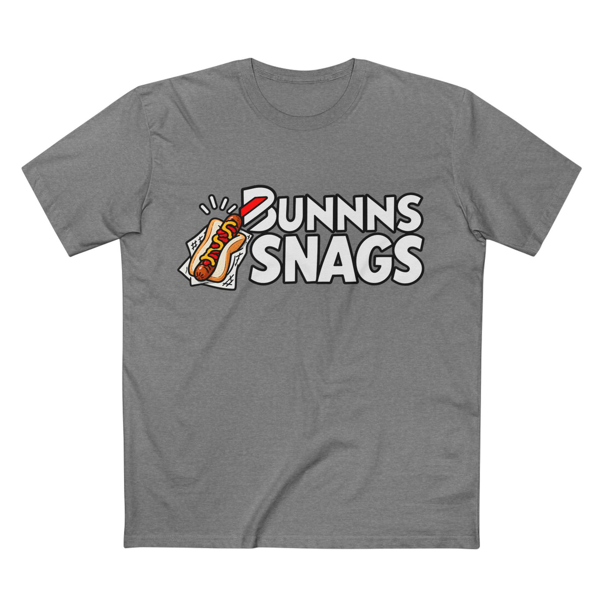Bunnns Snags T-Shirt — Funny Bunnings Snag Graphic Tee