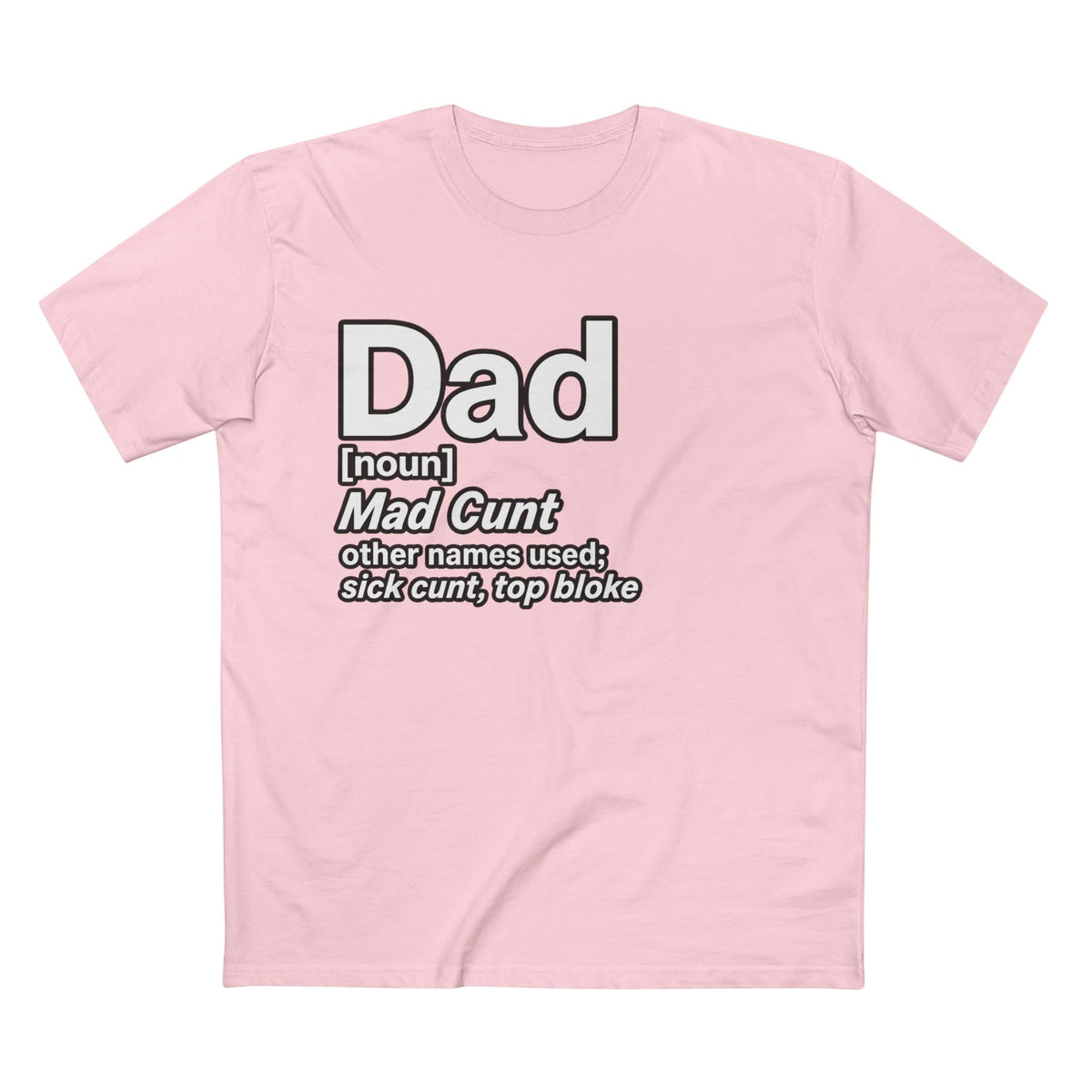 Dad Definition — Funny Dad Gift for Father’s Day Men's Tee