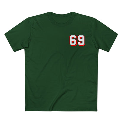69 Because F*** 67 Front and Back Print - Men's