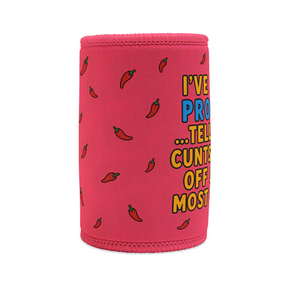 Stubby Cooler — Funny Spicy Chilli: "I've Got 99 Problems" Cheeky Quote