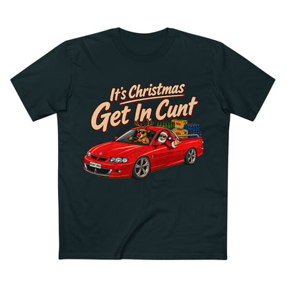 SANTA’S DOING SKIDS — A Very Commodore Christmas - Men's Tee