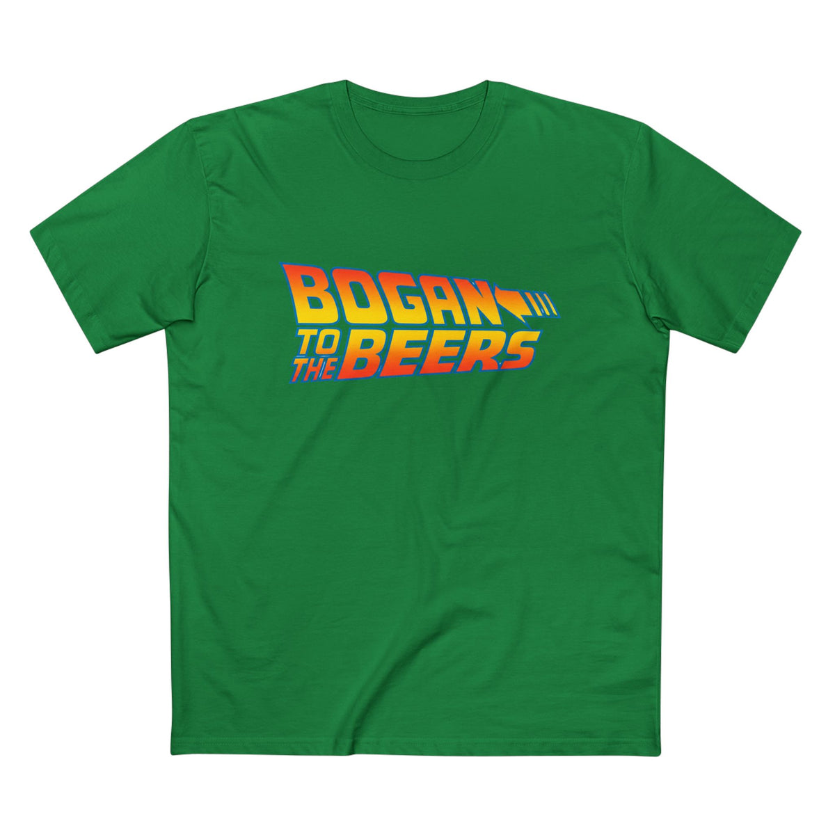 Bogan to the Beers Tee – Back to the Future Parody Tee