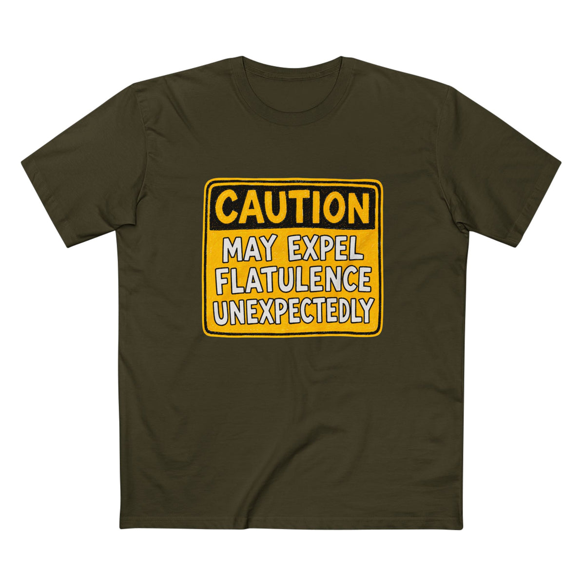 Caution May Expel Flatulence Unexpectedly T-Shirt