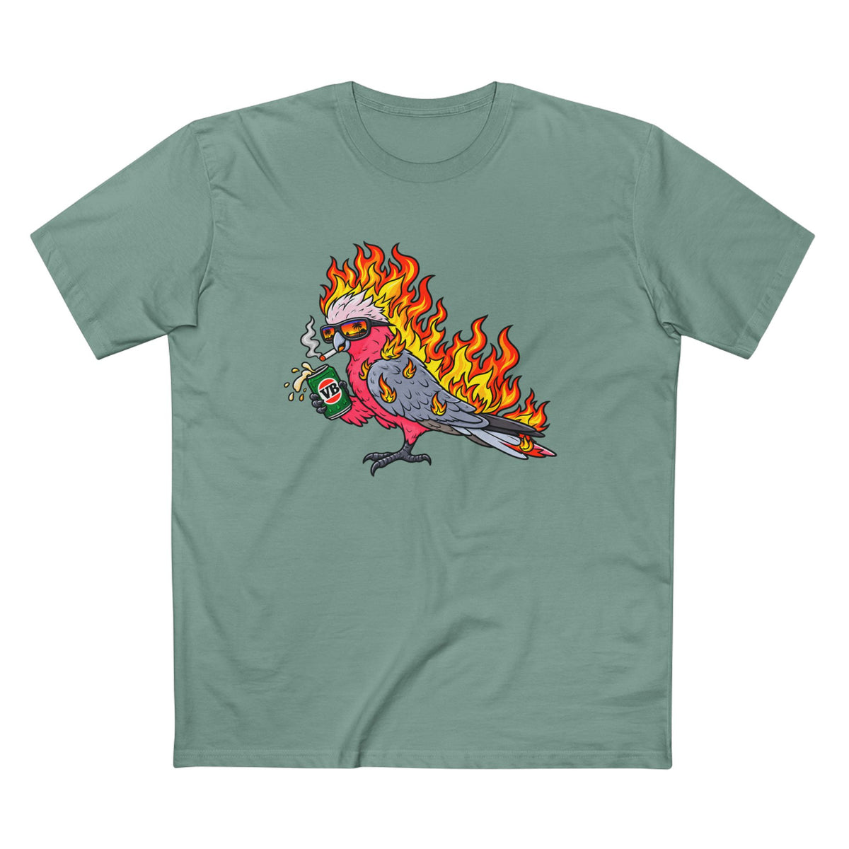 Flaming Galah Mate! - Men's Tee