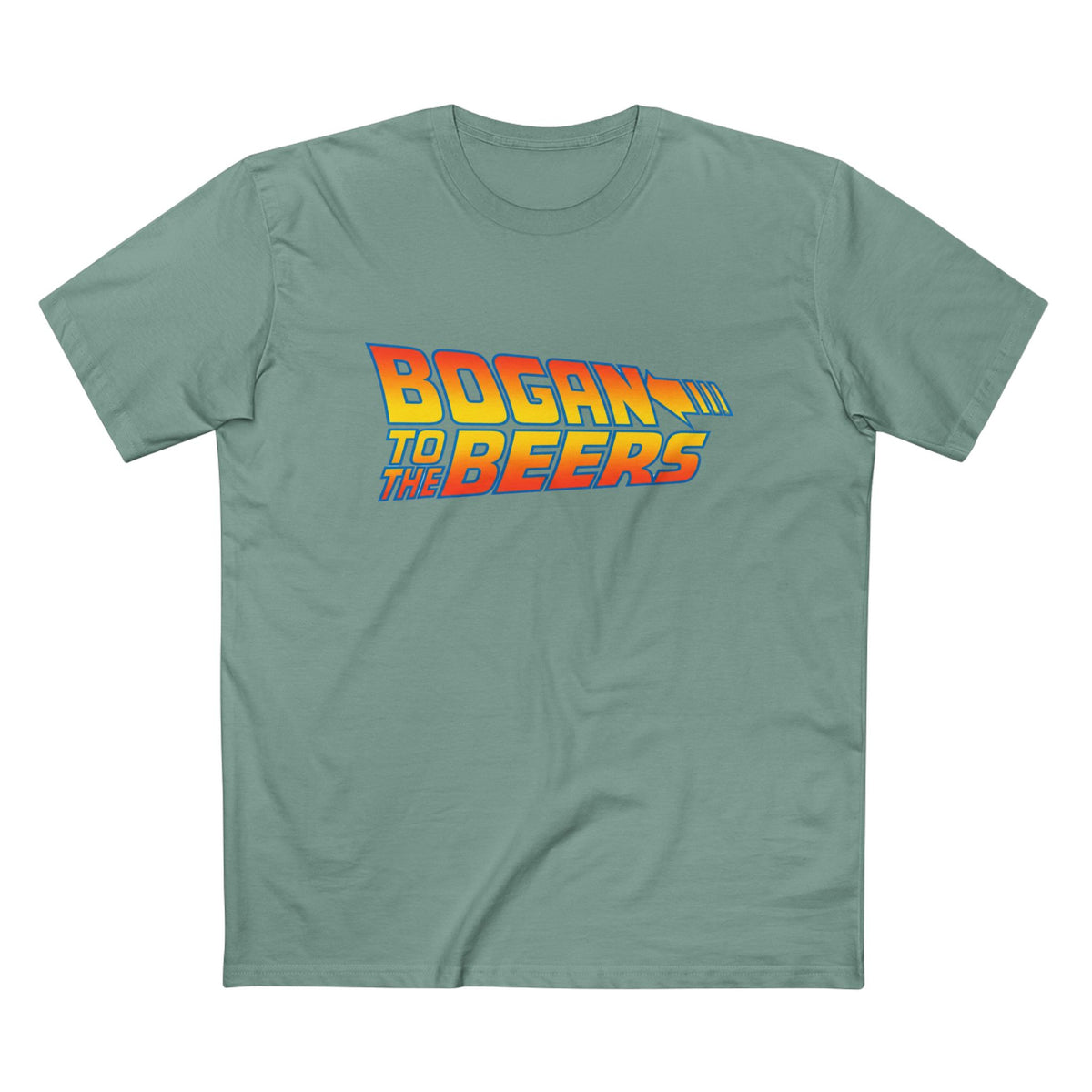 Bogan to the Beers Tee – Back to the Future Parody Tee