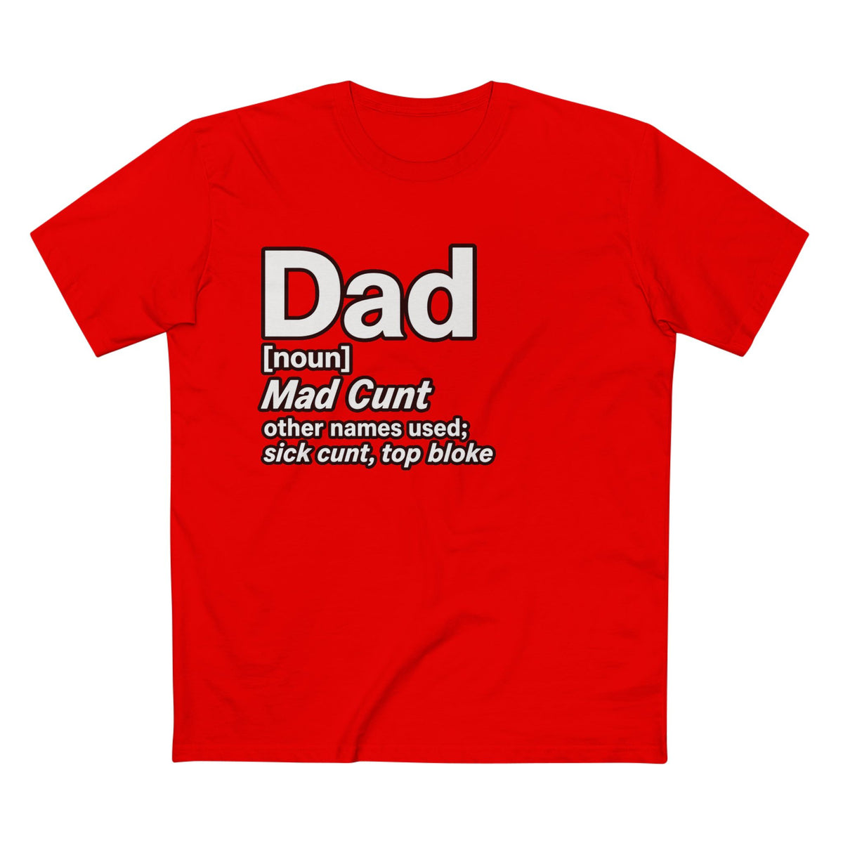 Dad Definition — Funny Dad Gift for Father’s Day Men's Tee