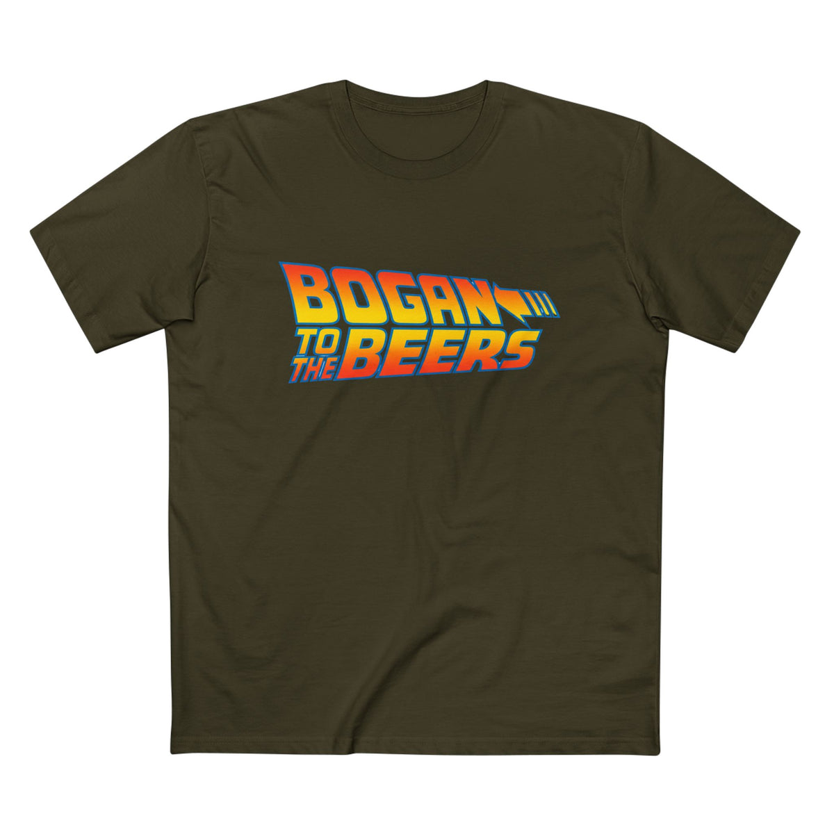 Bogan to the Beers Tee – Back to the Future Parody Tee