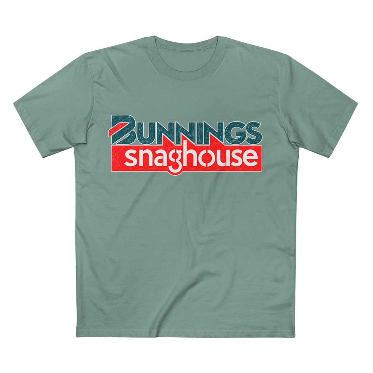 Bunnings Snaghouse T‑Shirt — Bunnings Warehouse Parody Tee