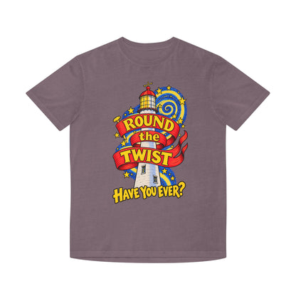 Round the Twist Vintage Faded T‑Shirt — “Have You Ever?” - Unisex