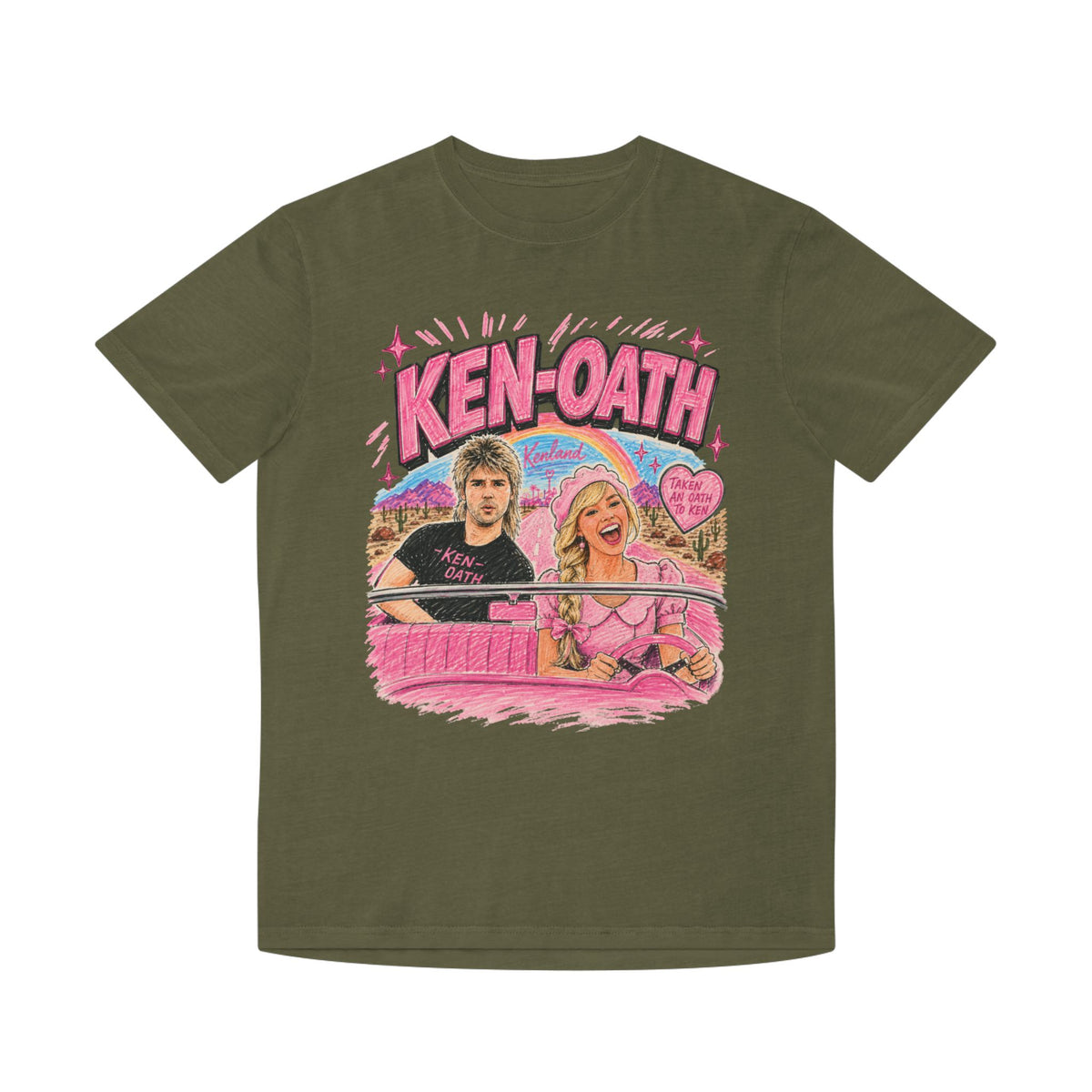 Ken-Oath Vintage Faded Tee - Women's