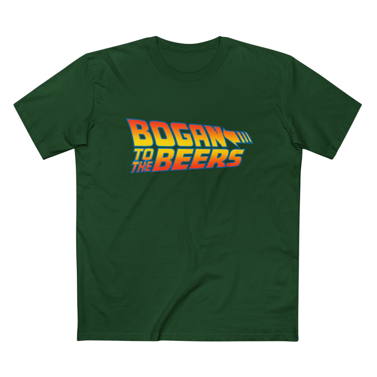Bogan to the Beers Tee – Back to the Future Parody Tee