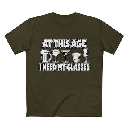 At This Age I Need My Glasses Tee - Men's