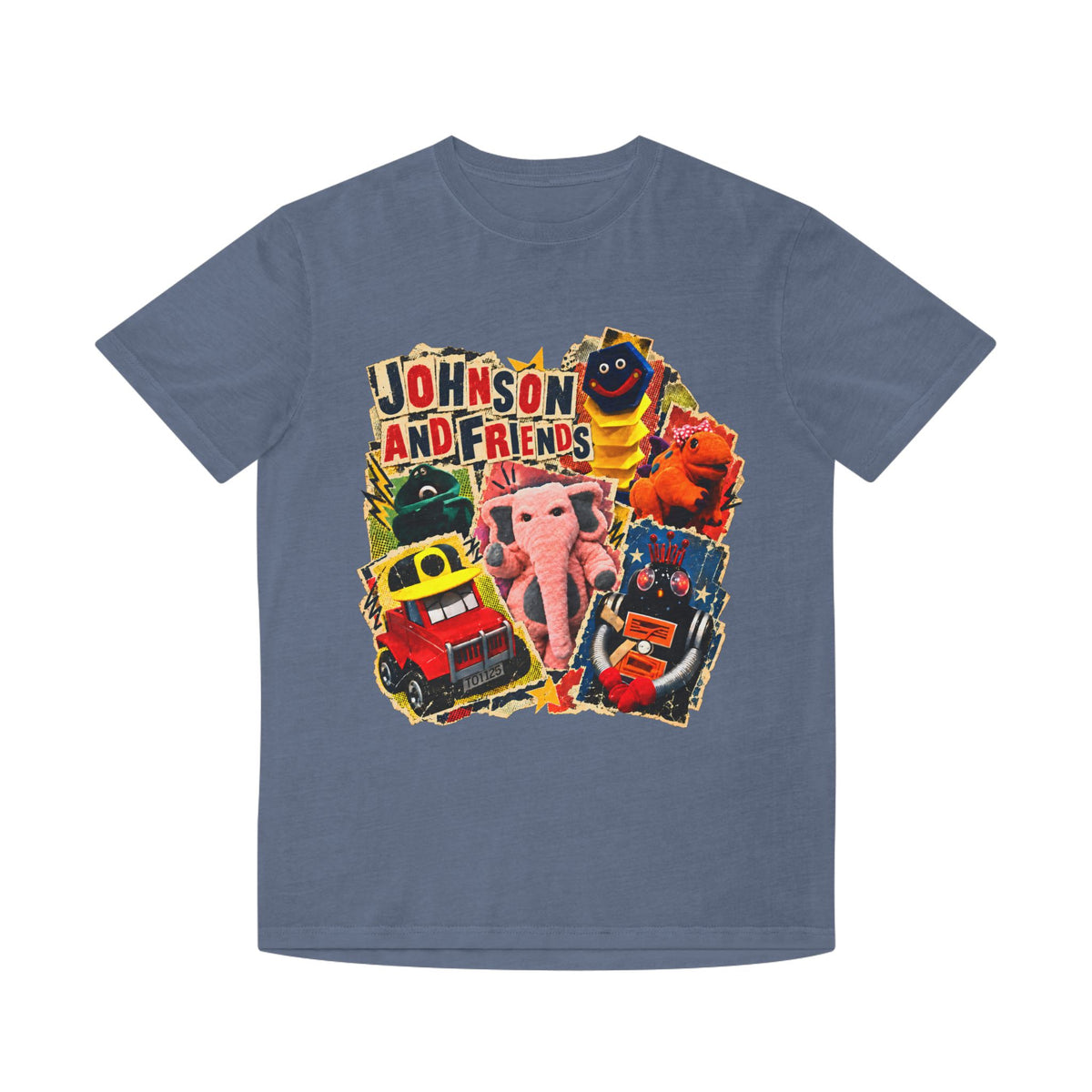 Johnson and Friends' Graphic T‑Shirt — Vintage Faded Unisex