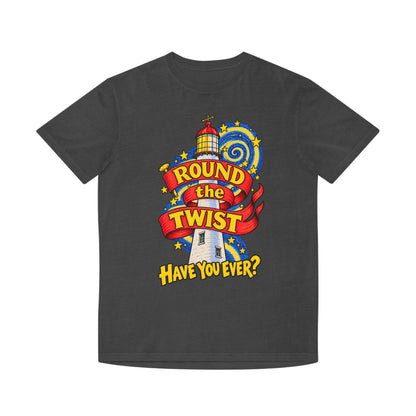 Round the Twist Vintage Faded T‑Shirt — “Have You Ever?” - Unisex