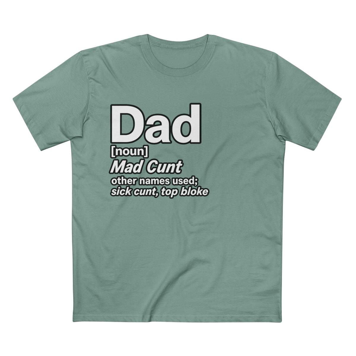 Dad Definition — Funny Dad Gift for Father’s Day Men's Tee