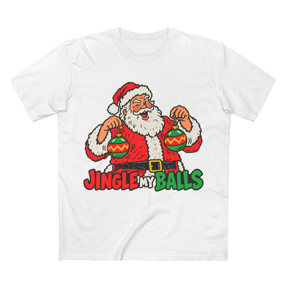 Jingle My Balls Christmas Tee — Men's