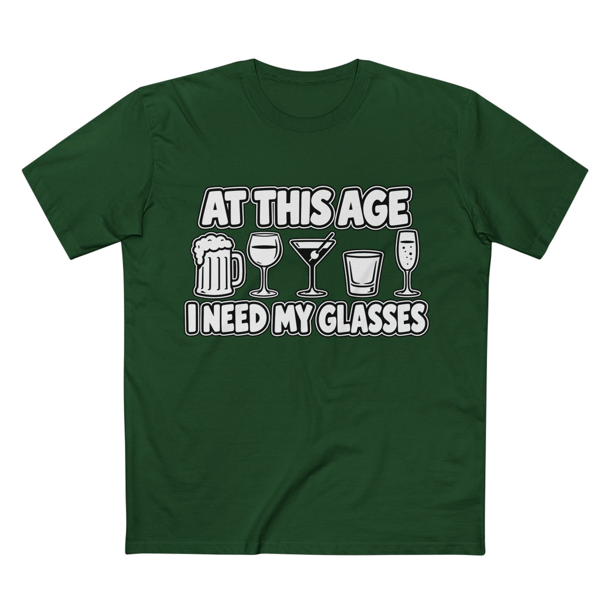 At This Age I Need My Glasses Tee - Men's