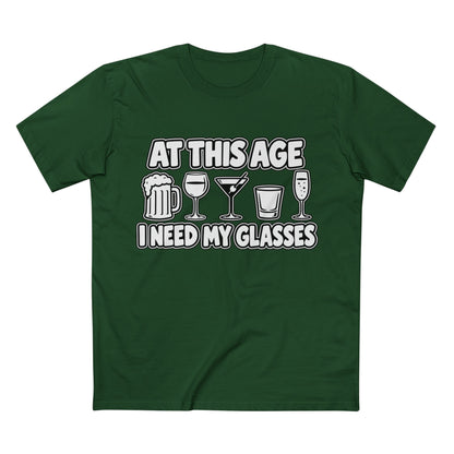 At This Age I Need My Glasses Tee - Men's