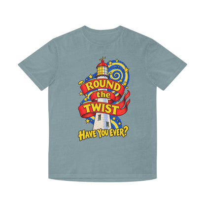 Round the Twist Vintage Faded T‑Shirt — “Have You Ever?” - Unisex