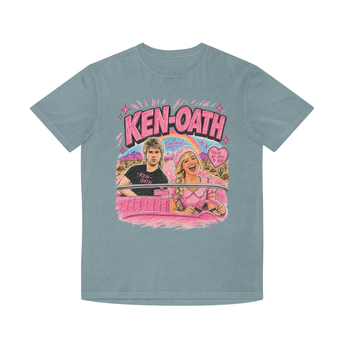 Ken-Oath Vintage Faded Tee - Women's