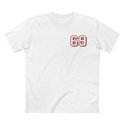 69 Because F*** 67 Front and Back Print - Men's