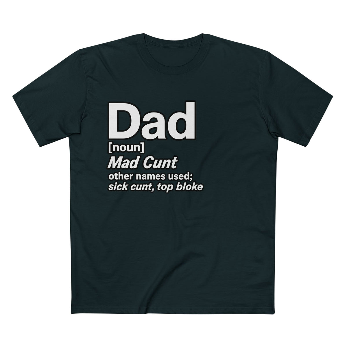 Dad Definition — Funny Dad Gift for Father’s Day Men's Tee