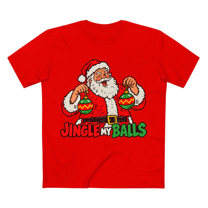 Jingle My Balls Christmas Tee — Men's