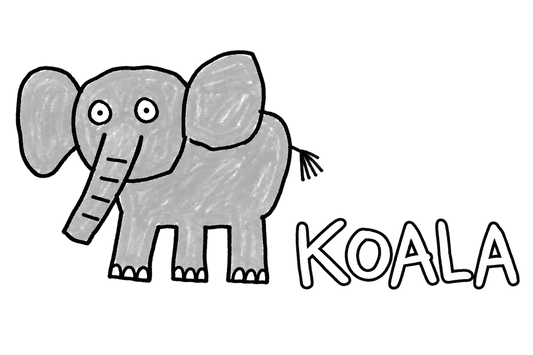 Koala or is it an Elephant Women's Tee