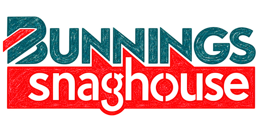Bunnings Snaghouse T‑Shirt — Bunnings Warehouse Parody Tee