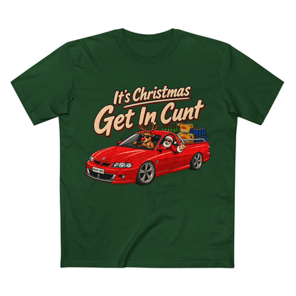 SANTA’S DOING SKIDS — A Very Commodore Christmas - Men's Tee