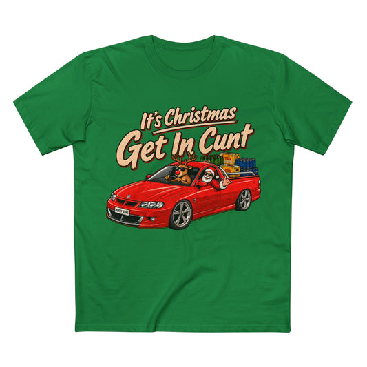 SANTA’S DOING SKIDS — A Very Commodore Christmas - Men's Tee