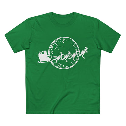 Santa's Roos Christmas Tee - Men's