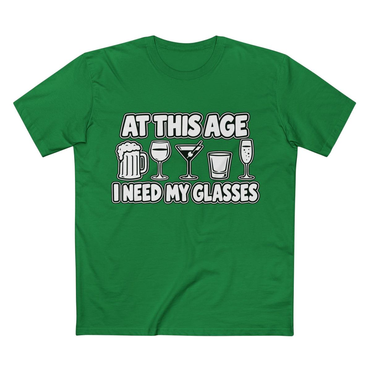 At This Age I Need My Glasses Tee - Men's