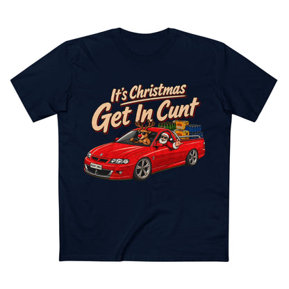 SANTA’S DOING SKIDS — A Very Commodore Christmas - Men's Tee