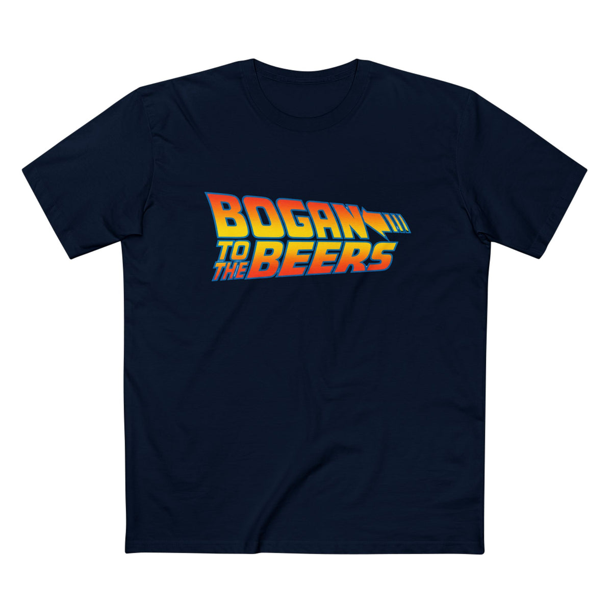 Bogan to the Beers Tee – Back to the Future Parody Tee
